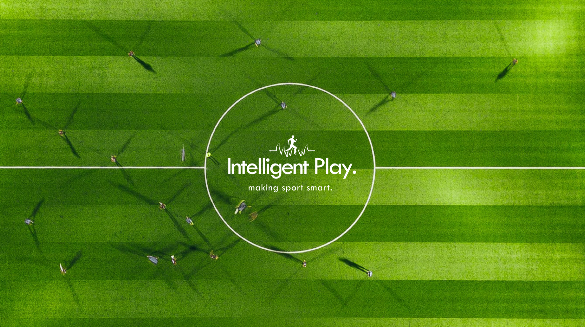 Pitch with Intelligent Play logo in the centre